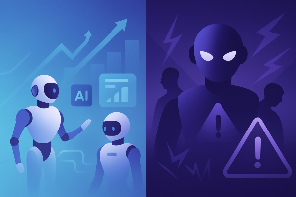 Artificial Intelligence: Efficiency Booster or Existential Threat? A Tale of Two Corporate Mindsets